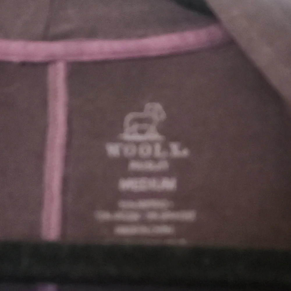 Deep Plum Woolx Paisley Cardigan M - Picture 2 of 3